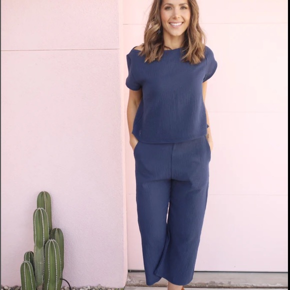 Smash + Tess Blue pants - Picture 2 of 9